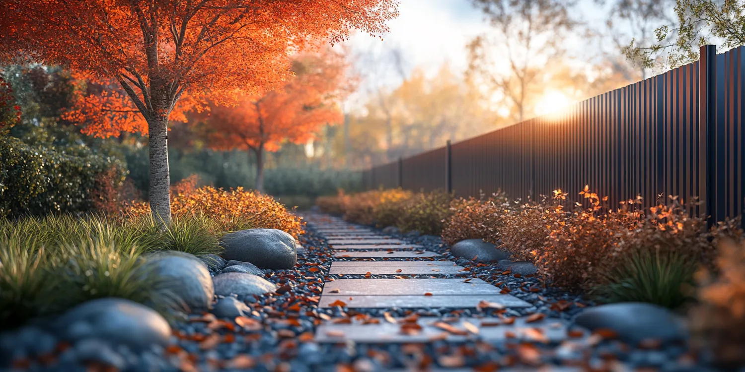 Alu Zäune aus Polen