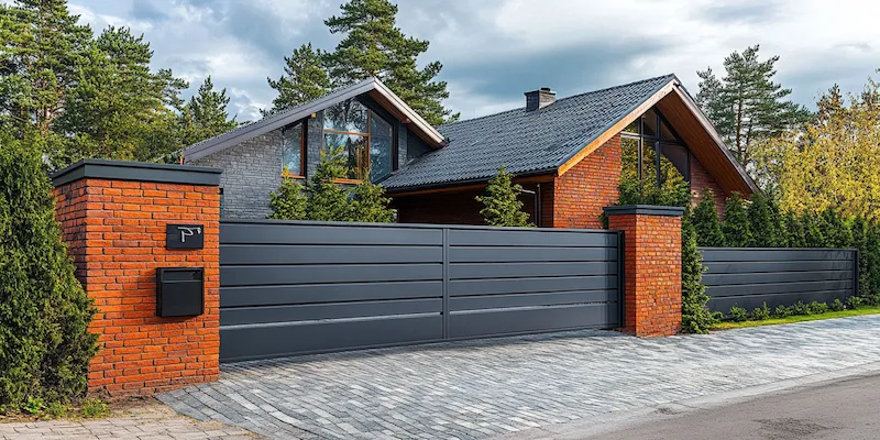 Sichtschutzzaun aus Polen