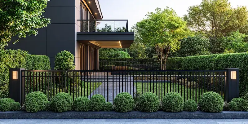 Zäune aus Polen mit montage