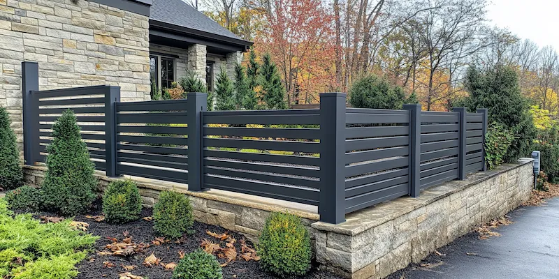 Modernzäune aus Polen