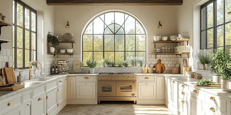 Co na ścianę między meble kuchenne?