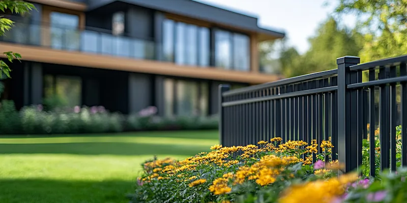 Gartenzaun aus Polen