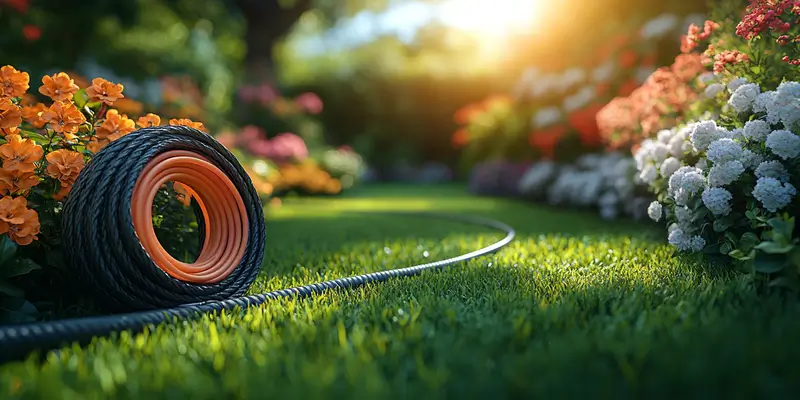 Jak nawinąć wąż ogrodowy na wózek?